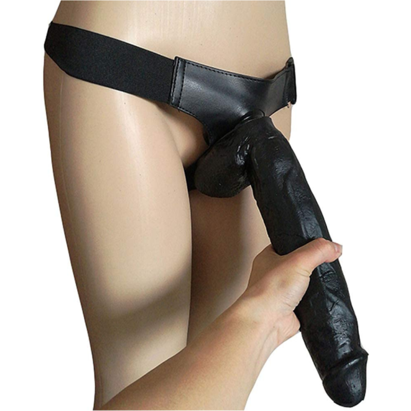 Black Belt Penis Dildo Sex Toy
