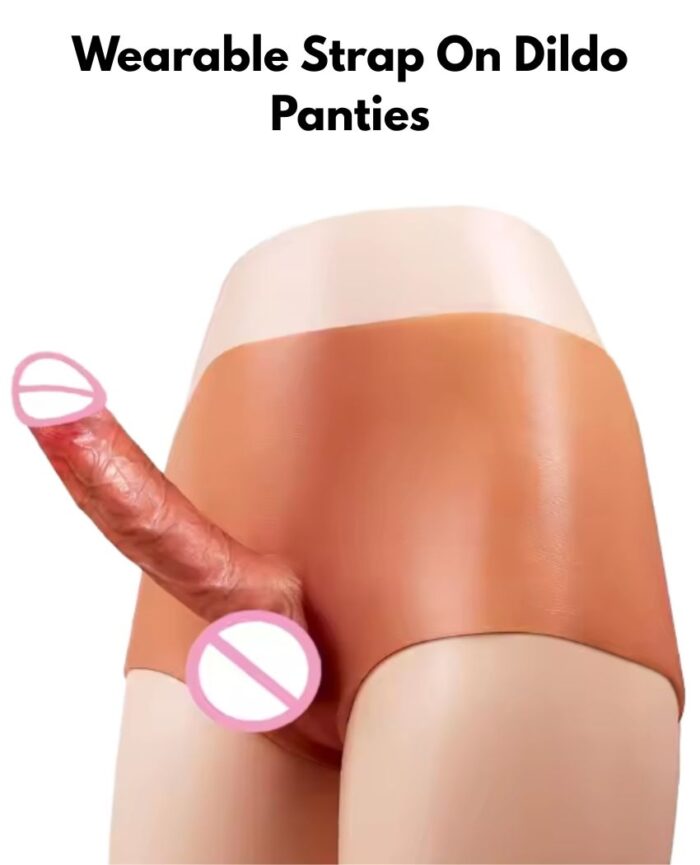 Wearable Strap On Dildo Panties